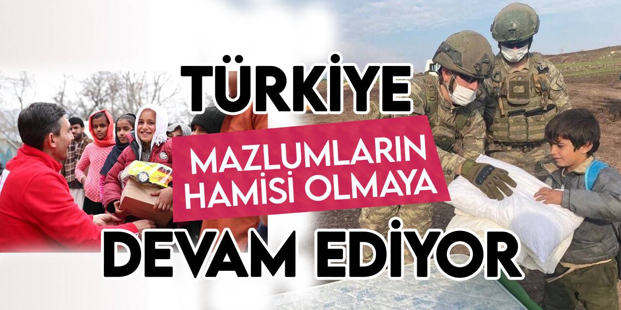 Türkiye, en çok insani yardım yapan ülke sıralamasında zirvedeki yerini korudu