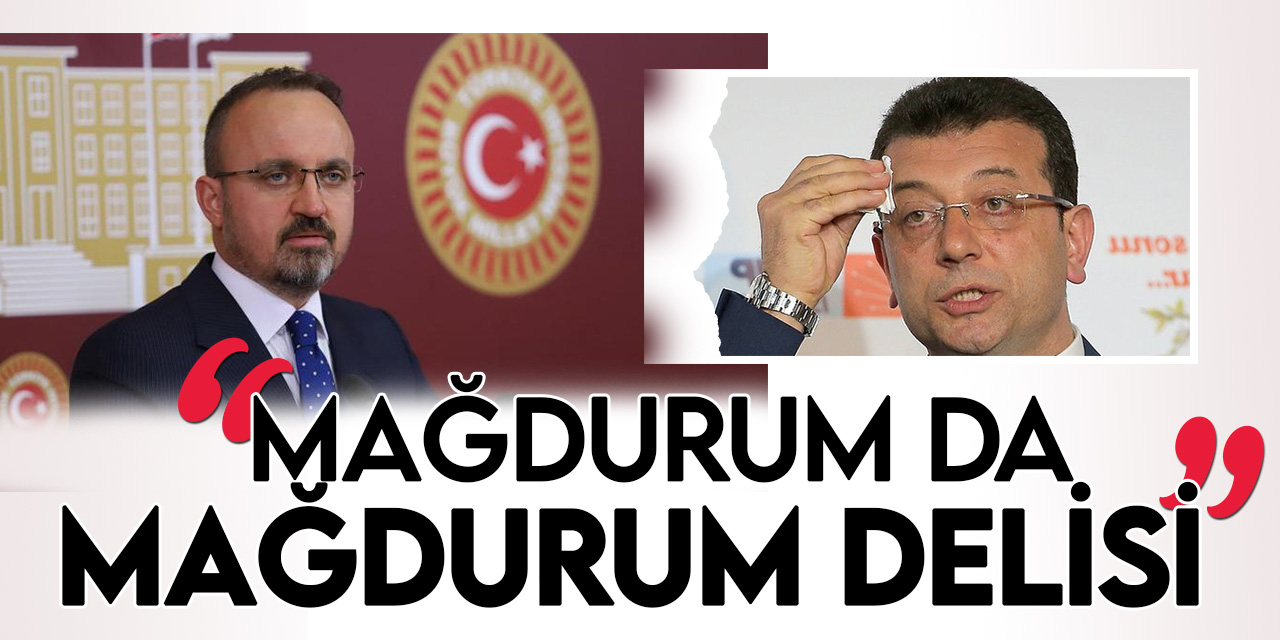 AK Parti Grup Başkanvekili Bülent Turan, İmamoğlu'na yanıt verdi