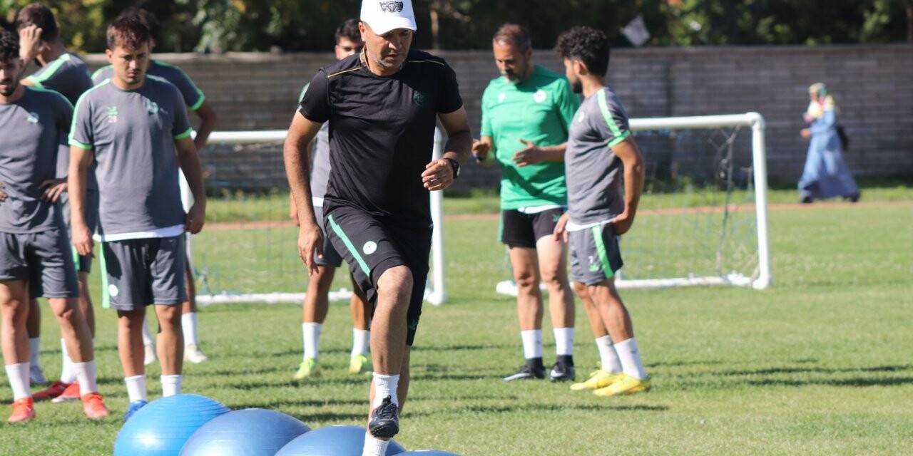 1922 Konyaspor günü tek antrenmanla kapattı