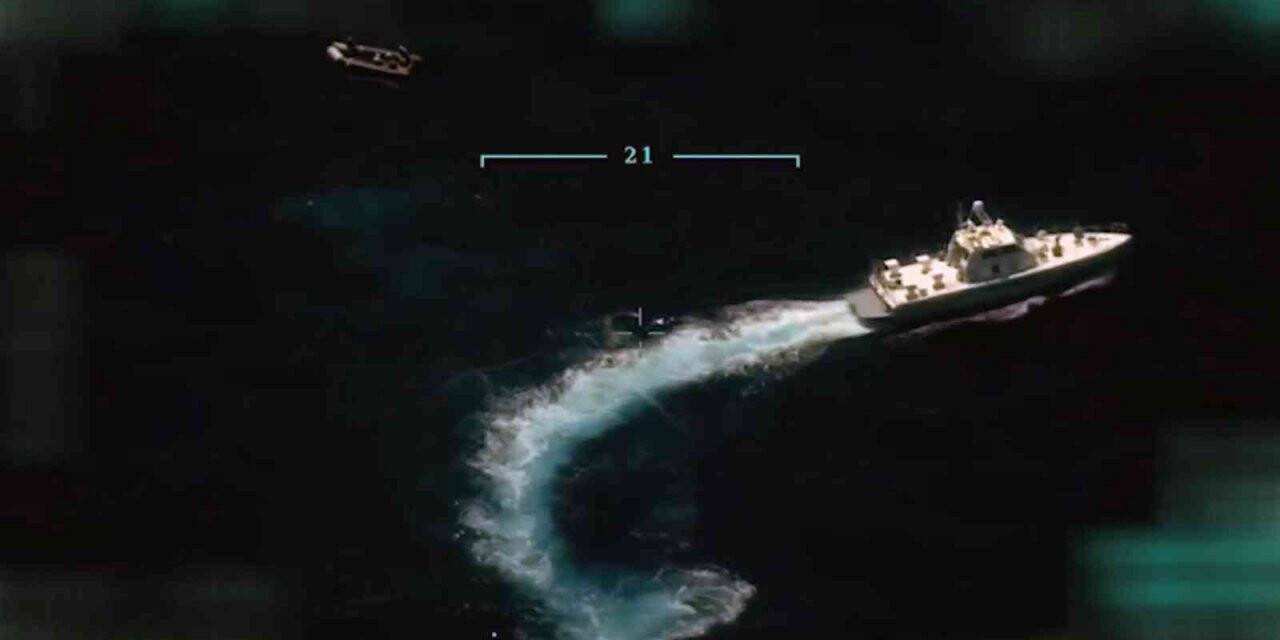 Yunan Sahil Güvenliği İHA’ya yakalandı