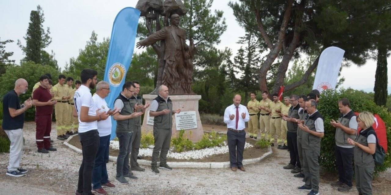 Çanakkale’de orman şehitleri anıldı