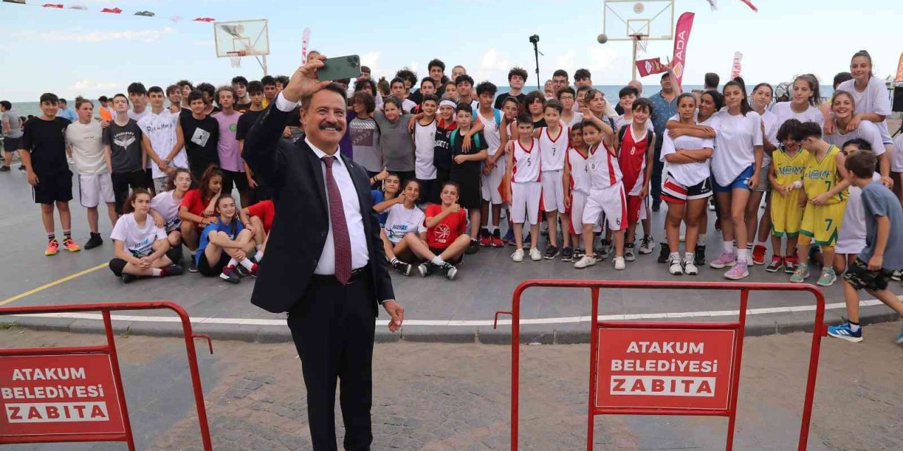 Sporun kalbi Atakum’da attı