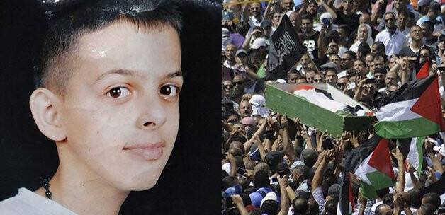 Filistinli Muhammed canlı canlı yakılmış