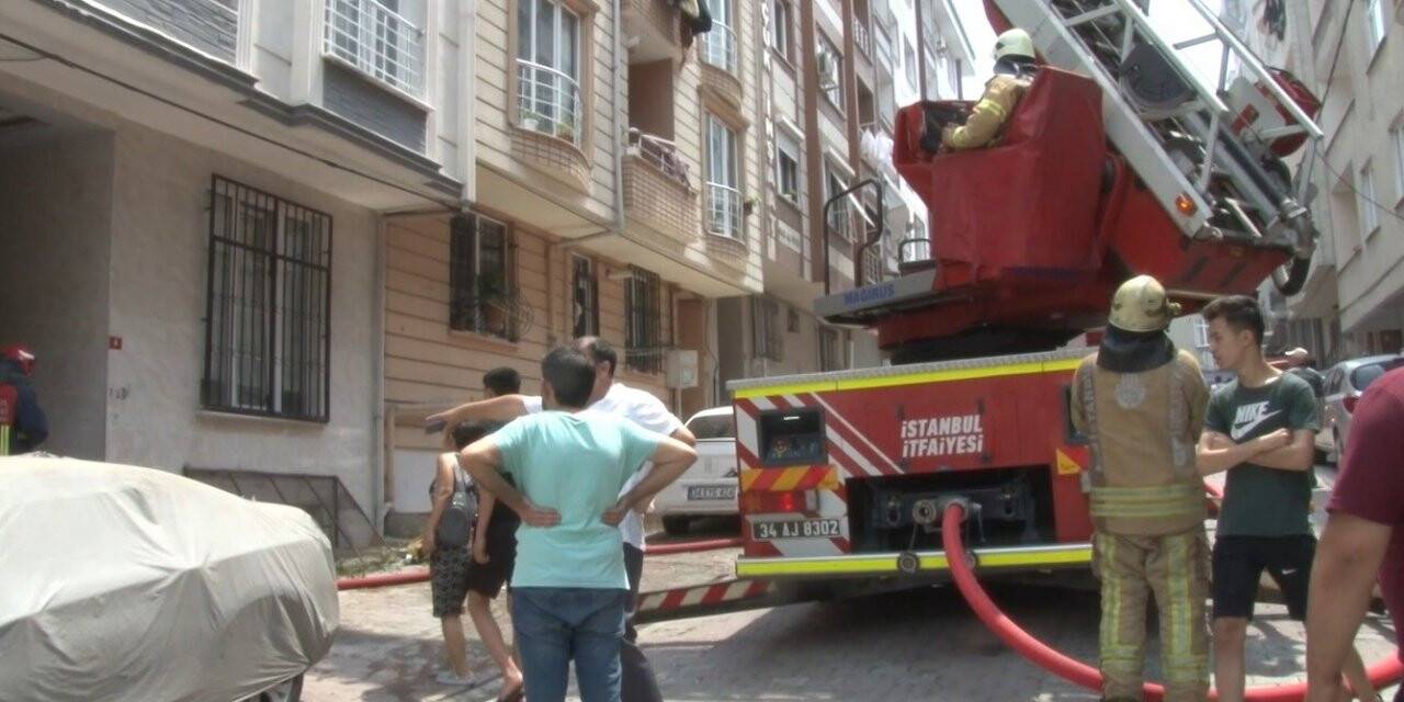 Esenyurt’ta korkutan yangın