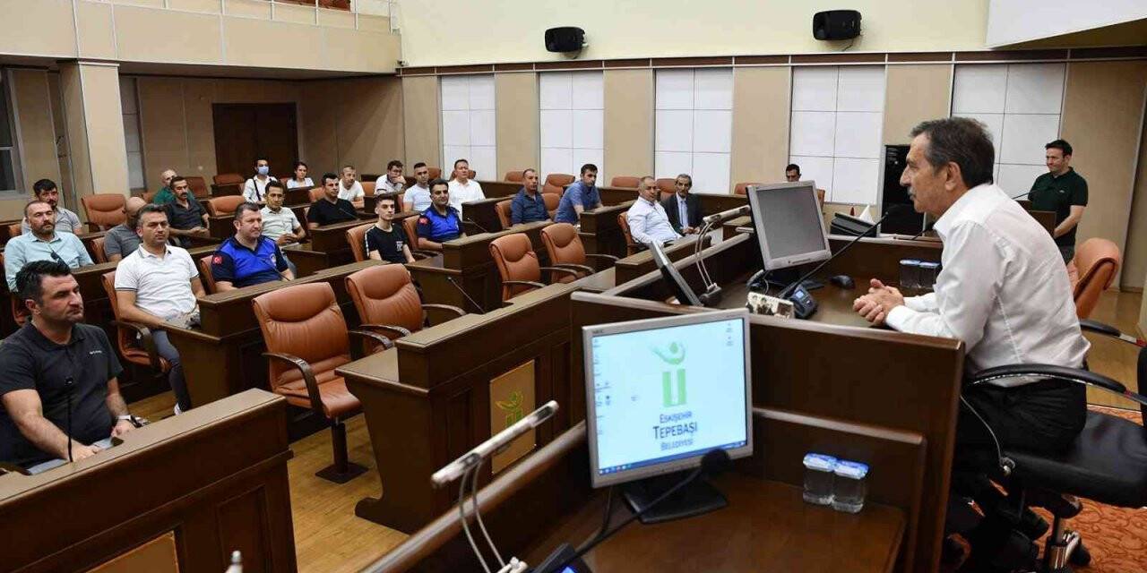 Tepebaşı afet birimi göreve hazır olacak