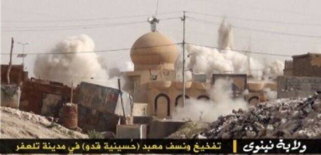 IŞİD Musul ve Telafer'de camileri bombaladı