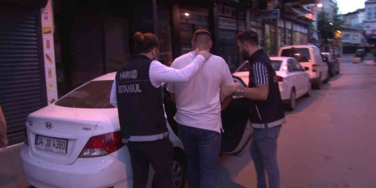 İstanbul’da uyuşturucu tacirlerine yönelik narkotik operasyonu
