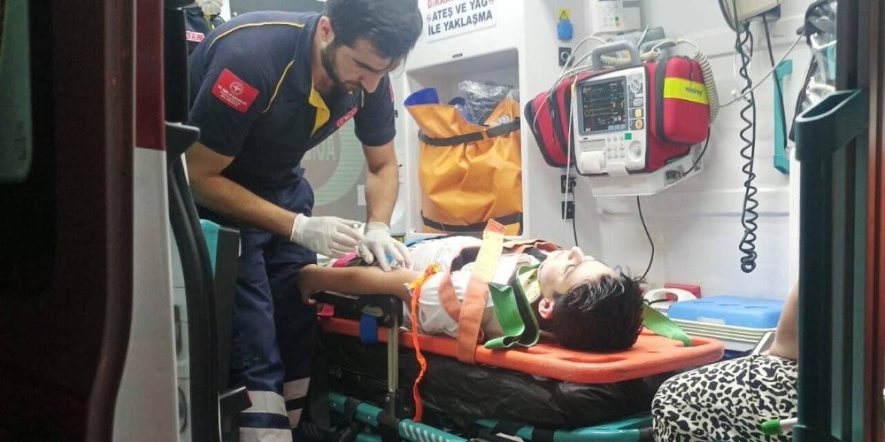 Otomobilin çarptığı bisikletli çocuk yaralandı