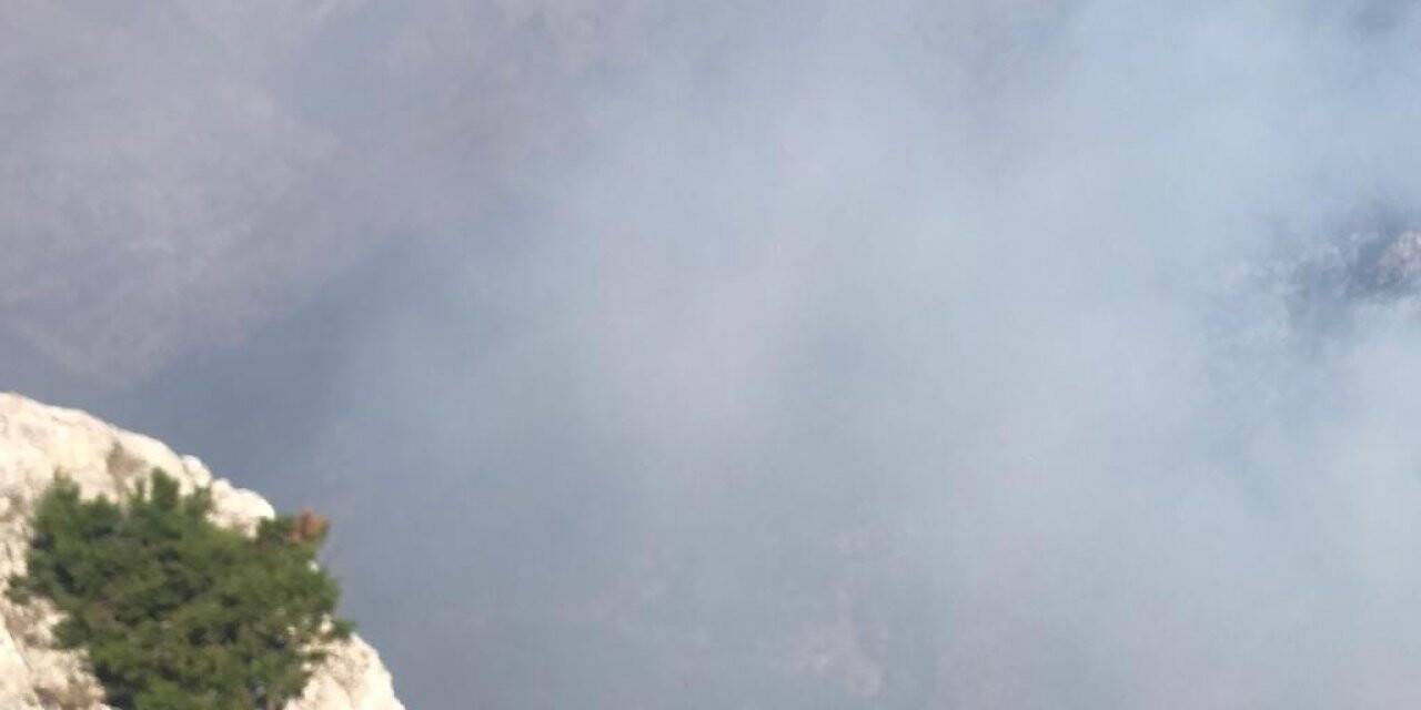 Mersin’deki orman yangını kontrol altına alınmaya çalışılıyor