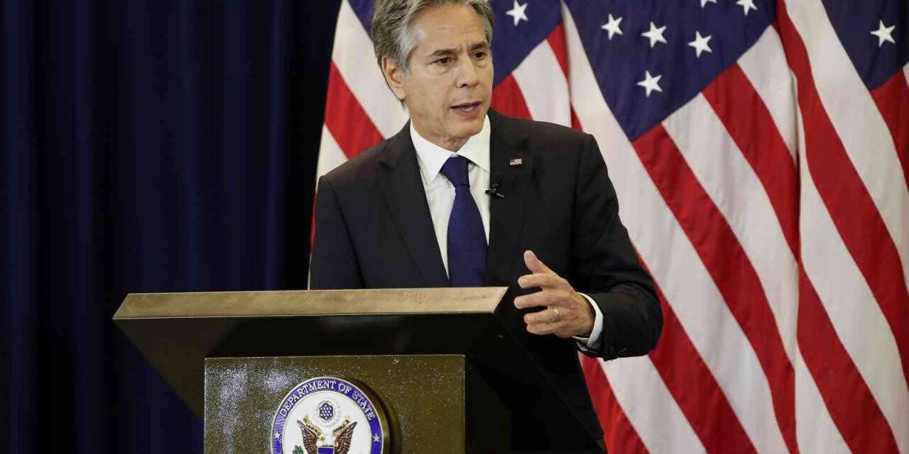 Azerbaycan Cumhurbaşkanı Aliyev, ABD Dışişleri Bakanı Blinken ile görüştü