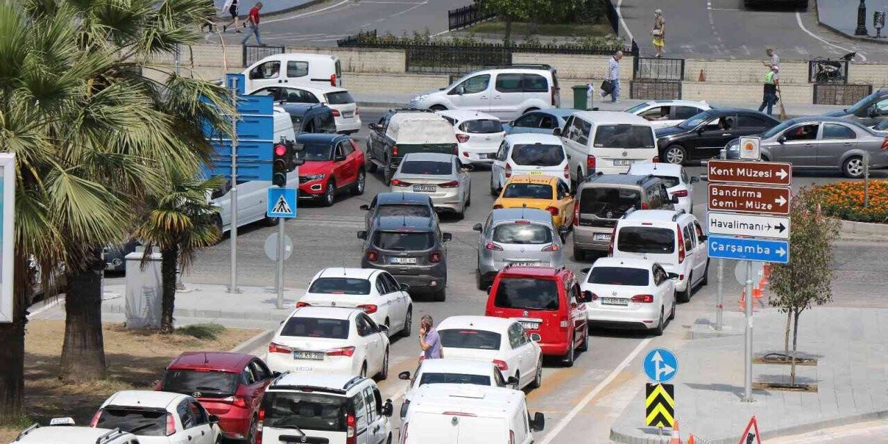 Samsun’daki araç sayısı 1 ayda 1675 adet arttı