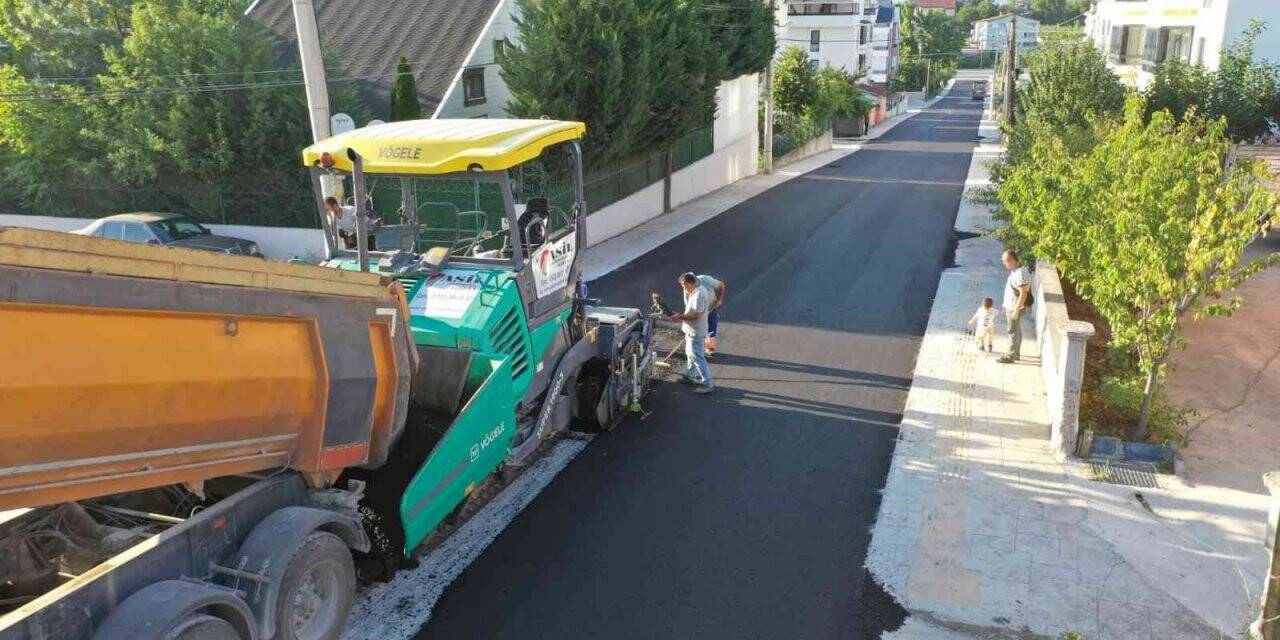 Başiskele’nin yolları yenileniyor