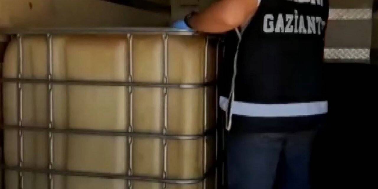 Gaziantep’te 550 litre kaçak akaryakıt ele geçirildi