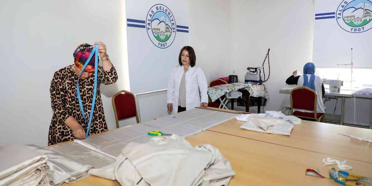 Talas’ın kurslarına her yaştan yoğun ilgi