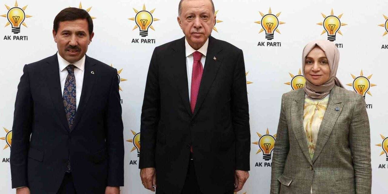 Başkan Kılca, Cumhurbaşkanı Erdoğan’a Karatay’ın yatırımlarını ve projelerini anlattı