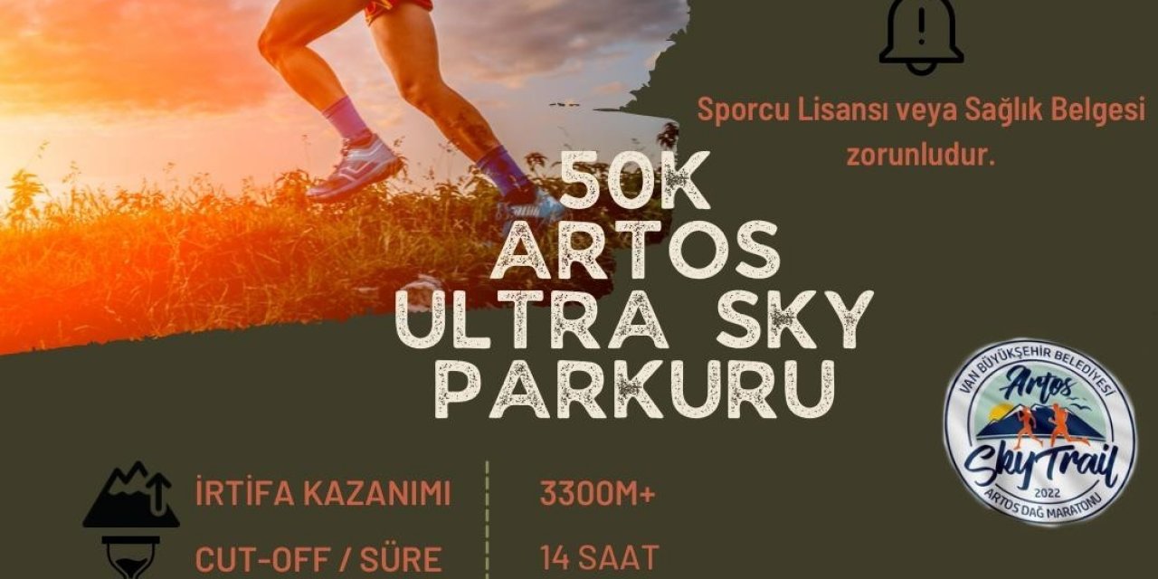 Türkiye’nin ilk ‘Uluslararası Ultra Sky Trail Maratonu’ Van’da yapılacak