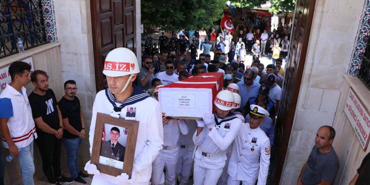 Mersinli Pençe şehidi son yolculuğuna uğurlandı