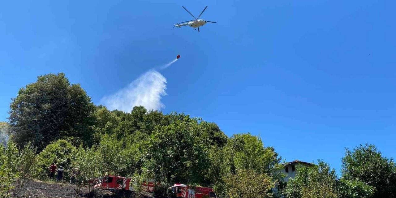 Beykoz Çavuşbaşı’nda çıkan orman yangını söndürüldü