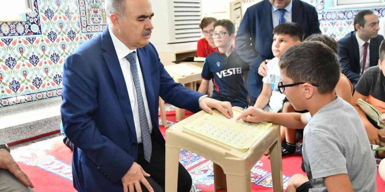 Vali Dağlı: "Kur’an kursları Türkiye’nin manevi kalkınması için önemli"