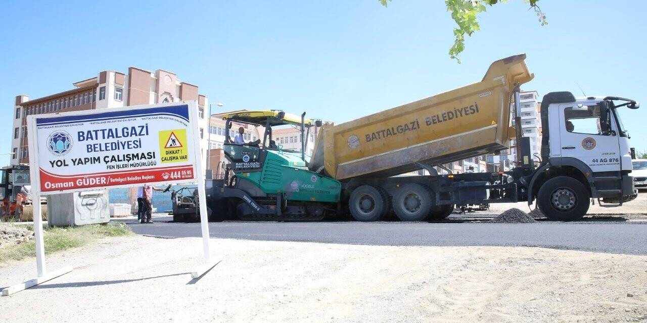 Battalgazi’deki göz kamaştıran ulaşım yatırımları sürüyor
