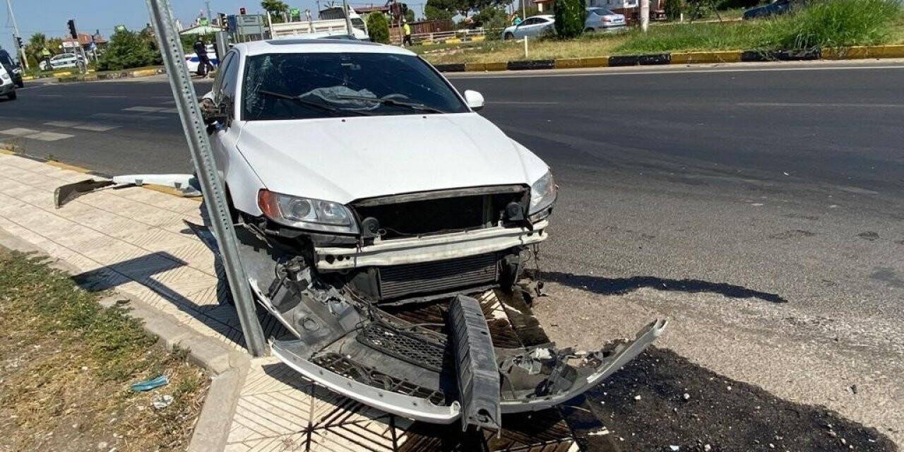 Salihli’de 4 ayrı kazada 7 kişi yaralandı