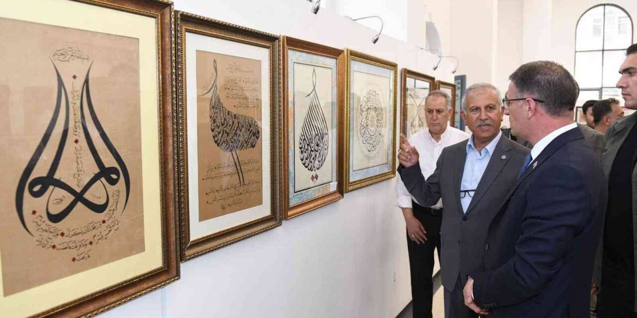 Van’da “Hüsn-i Hat Sergisi” açıldı