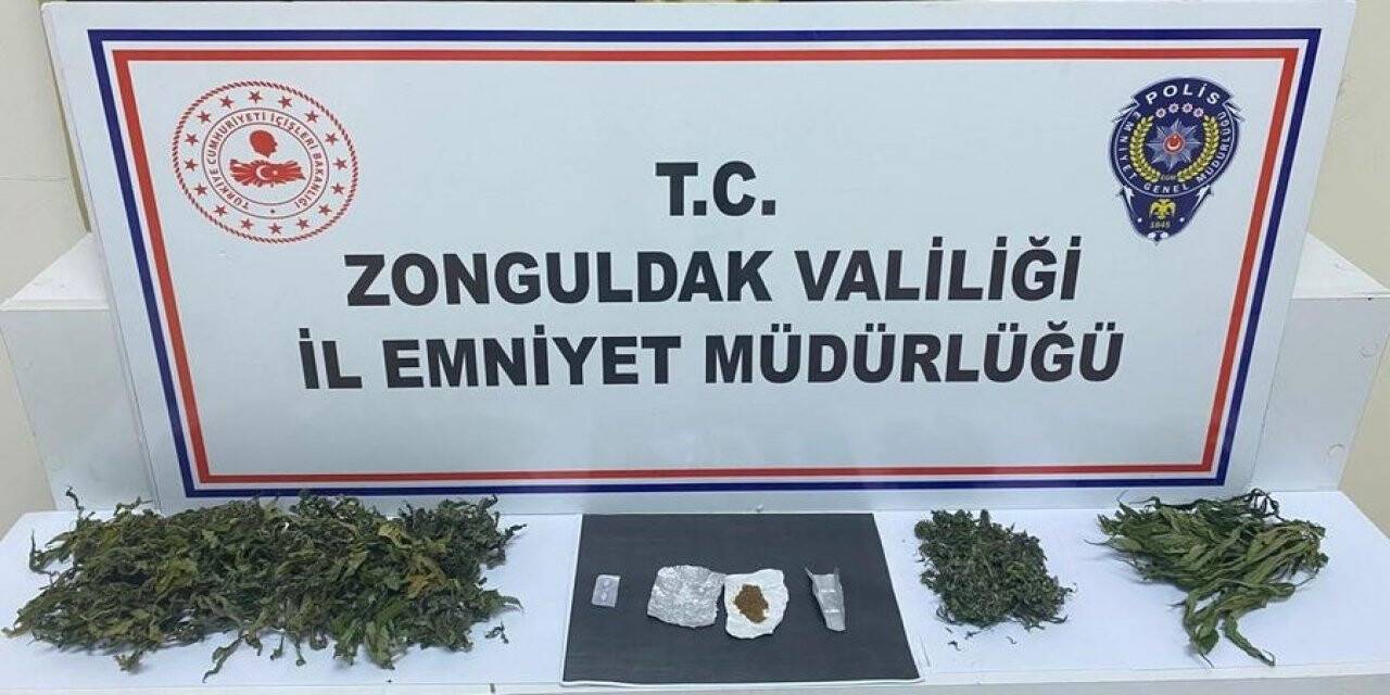 Zonguldak’ta uyuşturucu operasyon