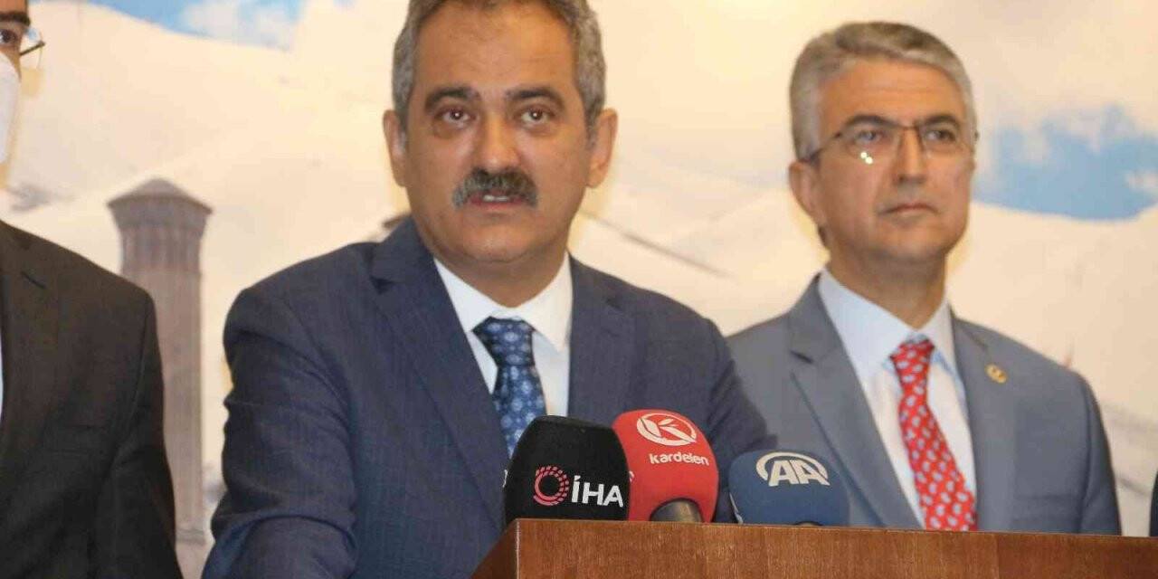 Milli Eğitim Bakanı Mahmut Özer: "Okul öncesi eğitime büyük önem veriyoruz"