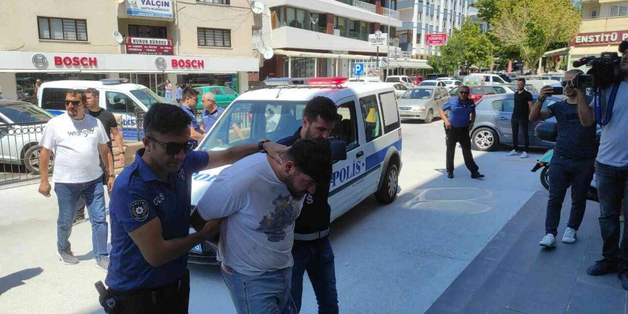 Bekçiye yumrukla saldıran şahıs tutuklandı