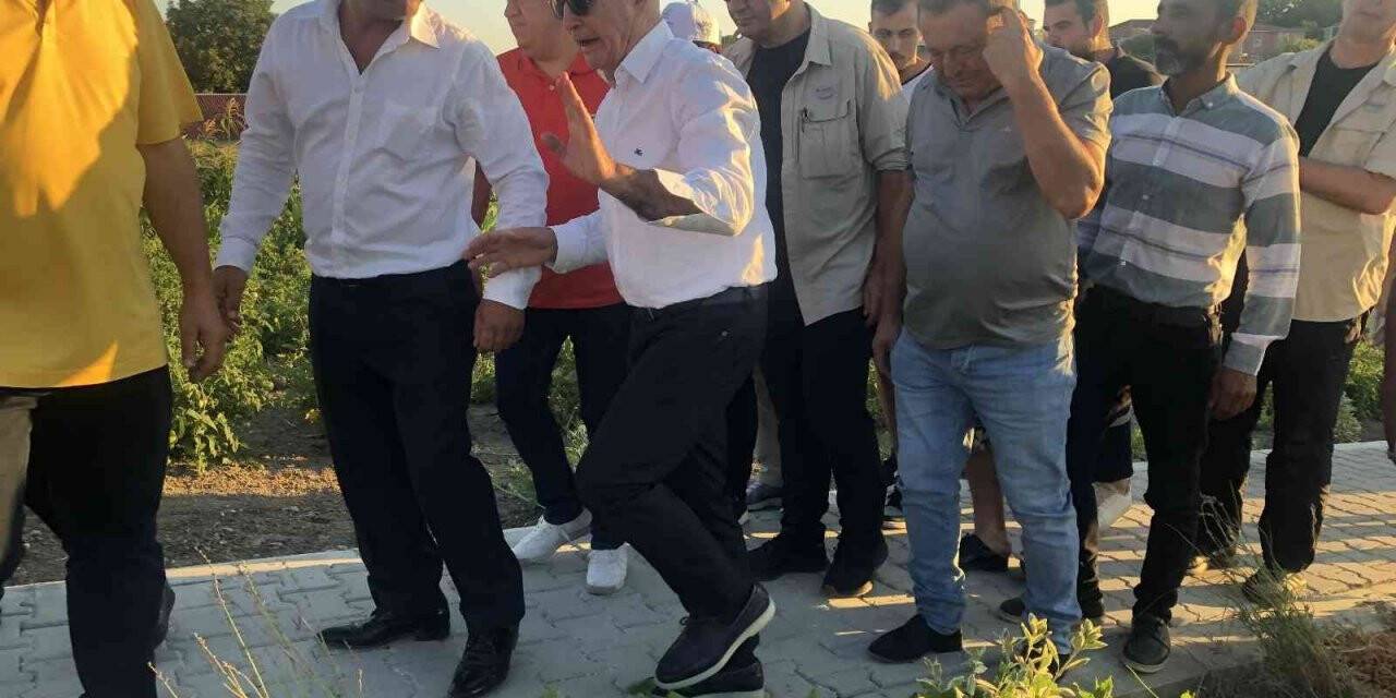 Roman vatandaşlara tahsis edilen Kent Bostanı tarlasının açılışı yapıldı