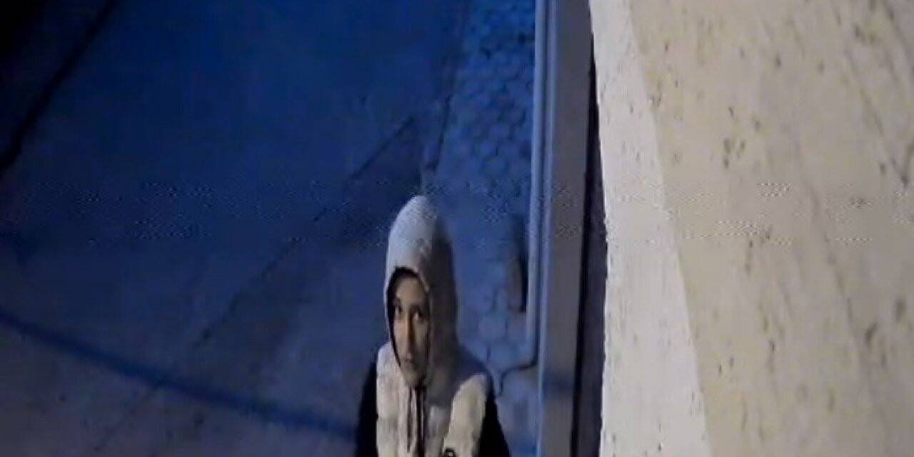 Kapı yoklayıp kamera kıran şahısların rahatlığı şaşırttı