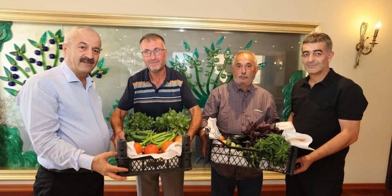 Gebzeli çiftçilerden ilk hasat sürprizi