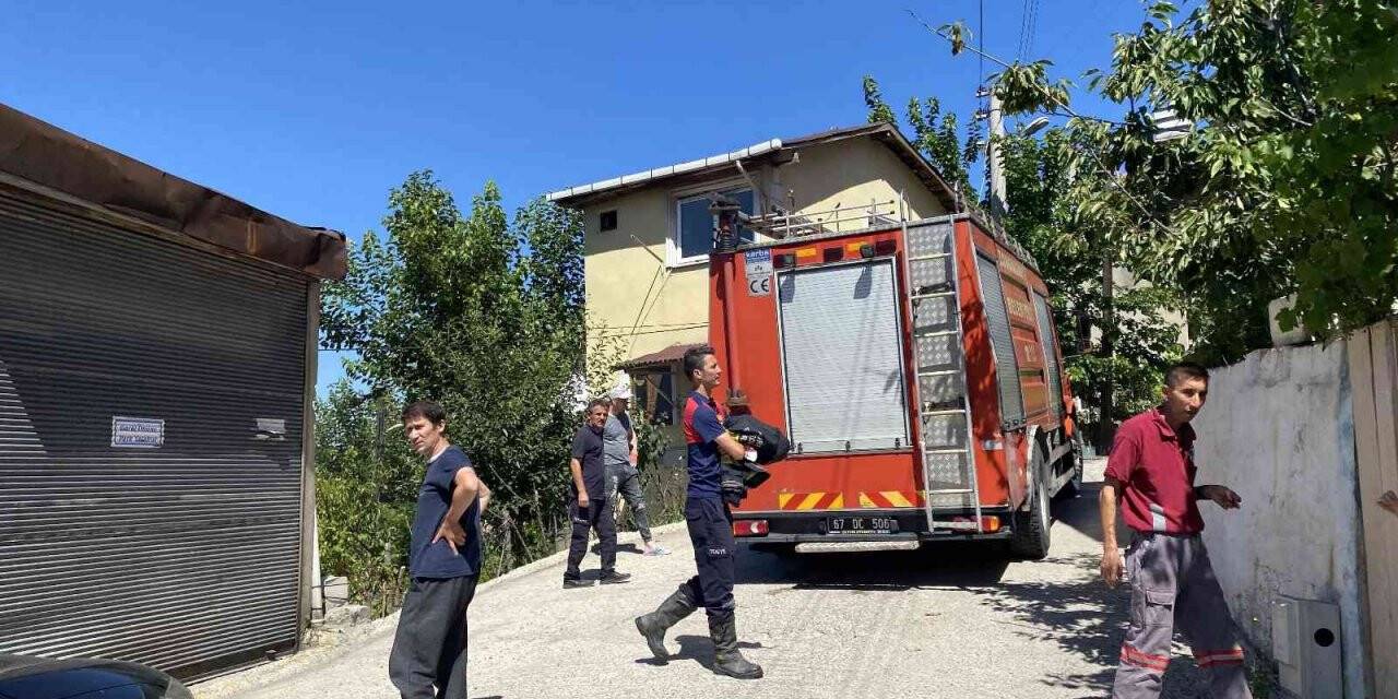 Şofben yangını ekipleri harekete geçirdi