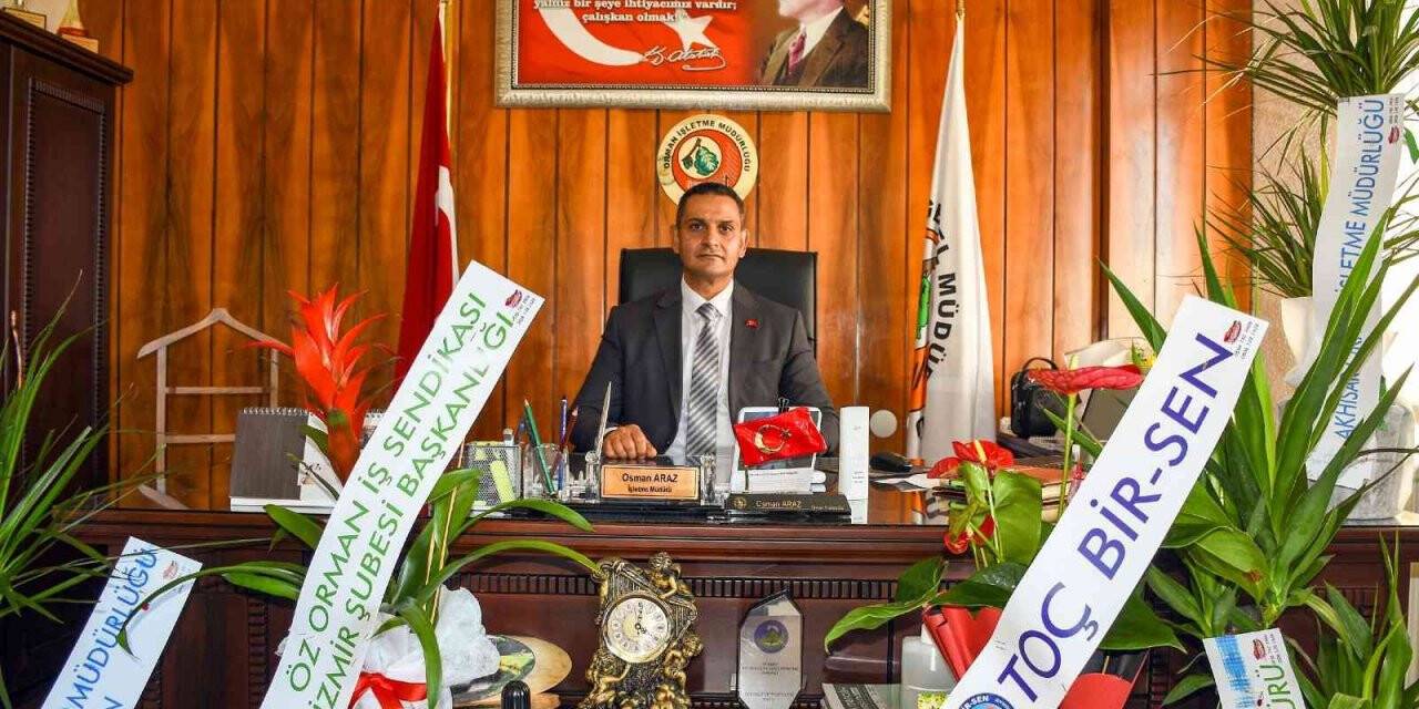 Gördes Orman İşletme’de yeni müdür göreve başladı