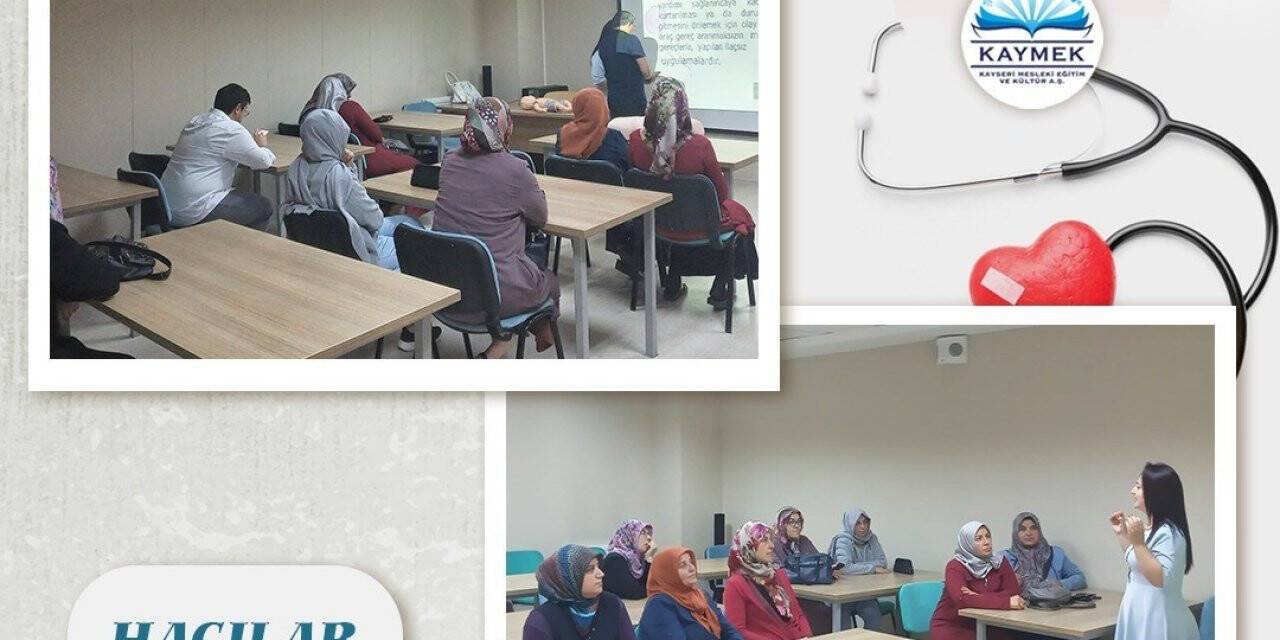 KAYMEK’ten ilçelerde ilk yardım semineri
