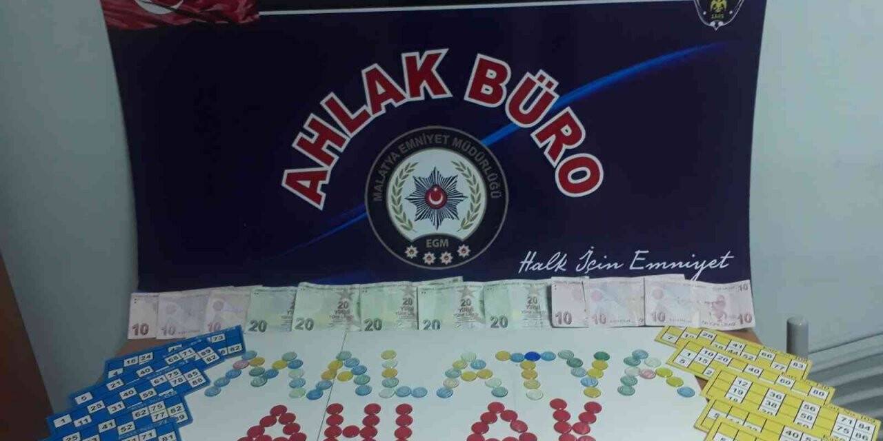 Malatya’da kumar baskını