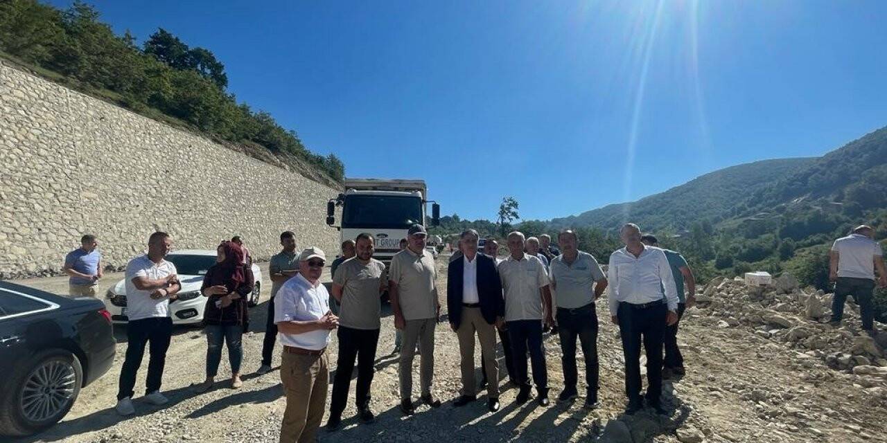 Kdz. Ereğli-Devrek karayolunda çalışmalar hız kazandı