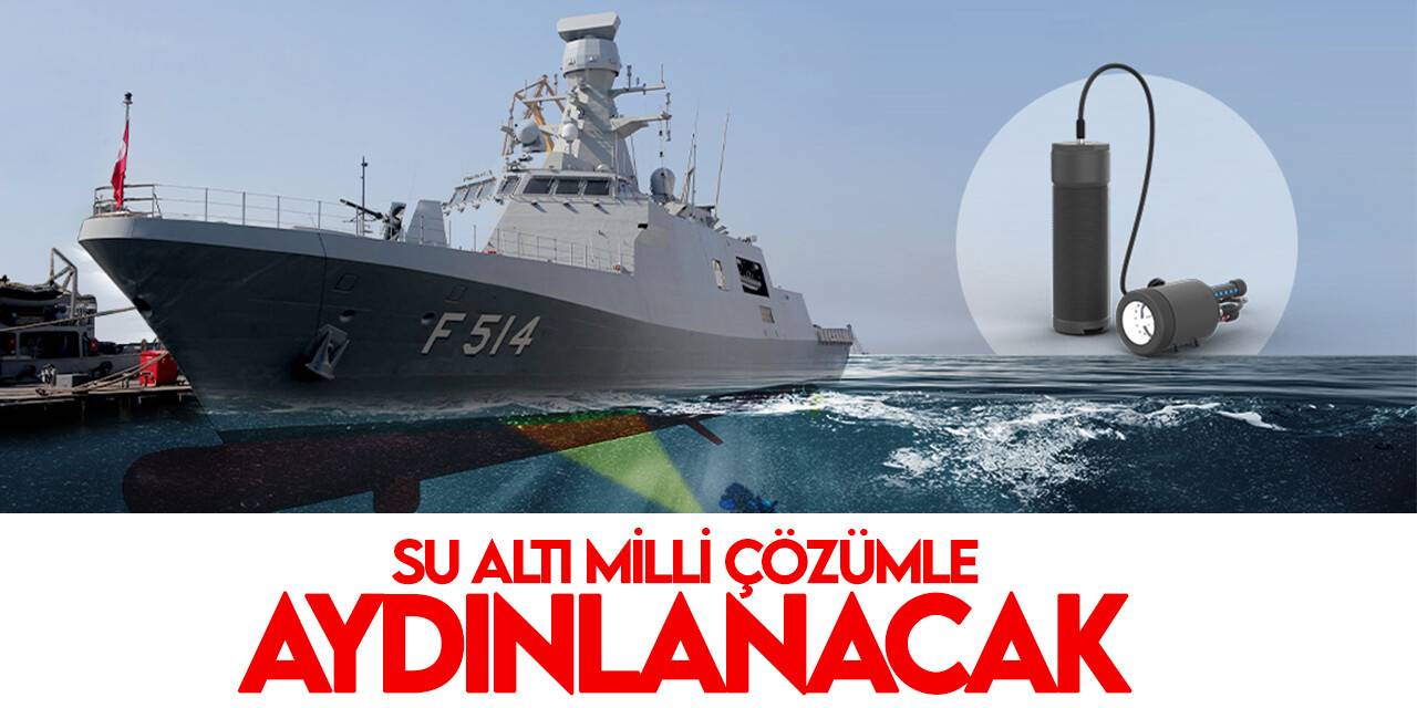 Türk donanmasına yeni bir aydınlatma sistemi kazandırıldı
