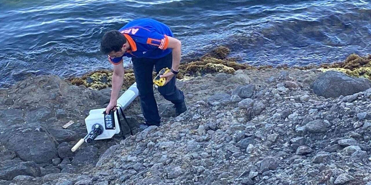Sinop’ta denizde bulunan cihaz korkuttu