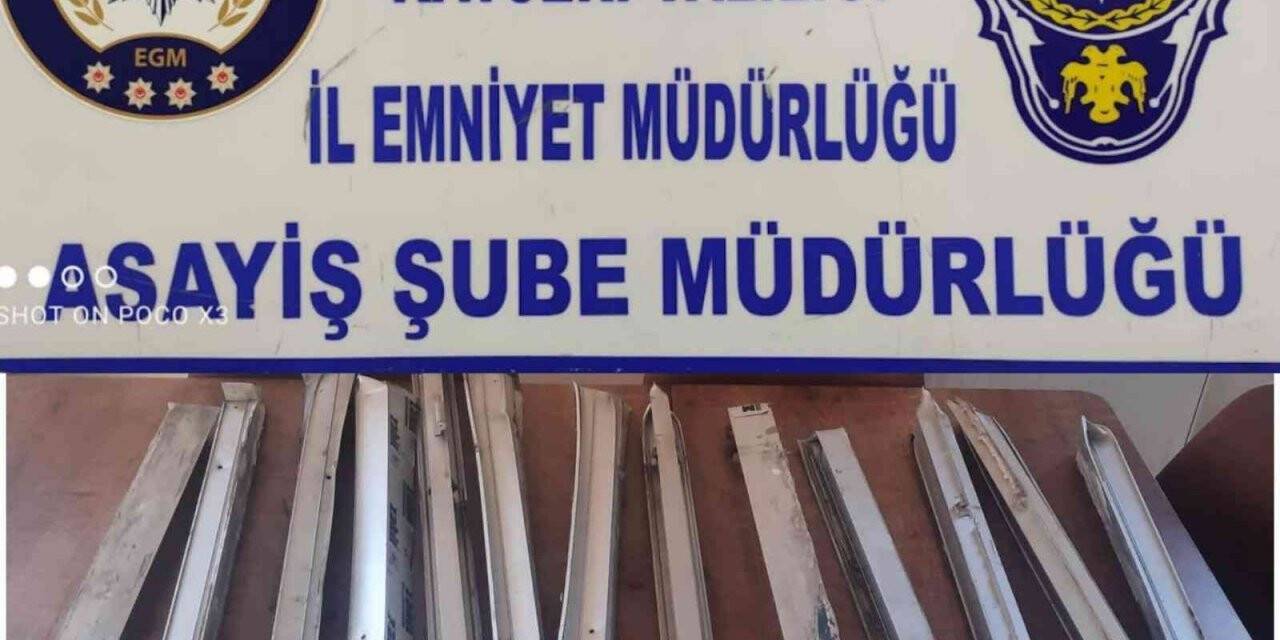 İşyerinden hırsızlık yapan şahıslar polisten kaçamadı