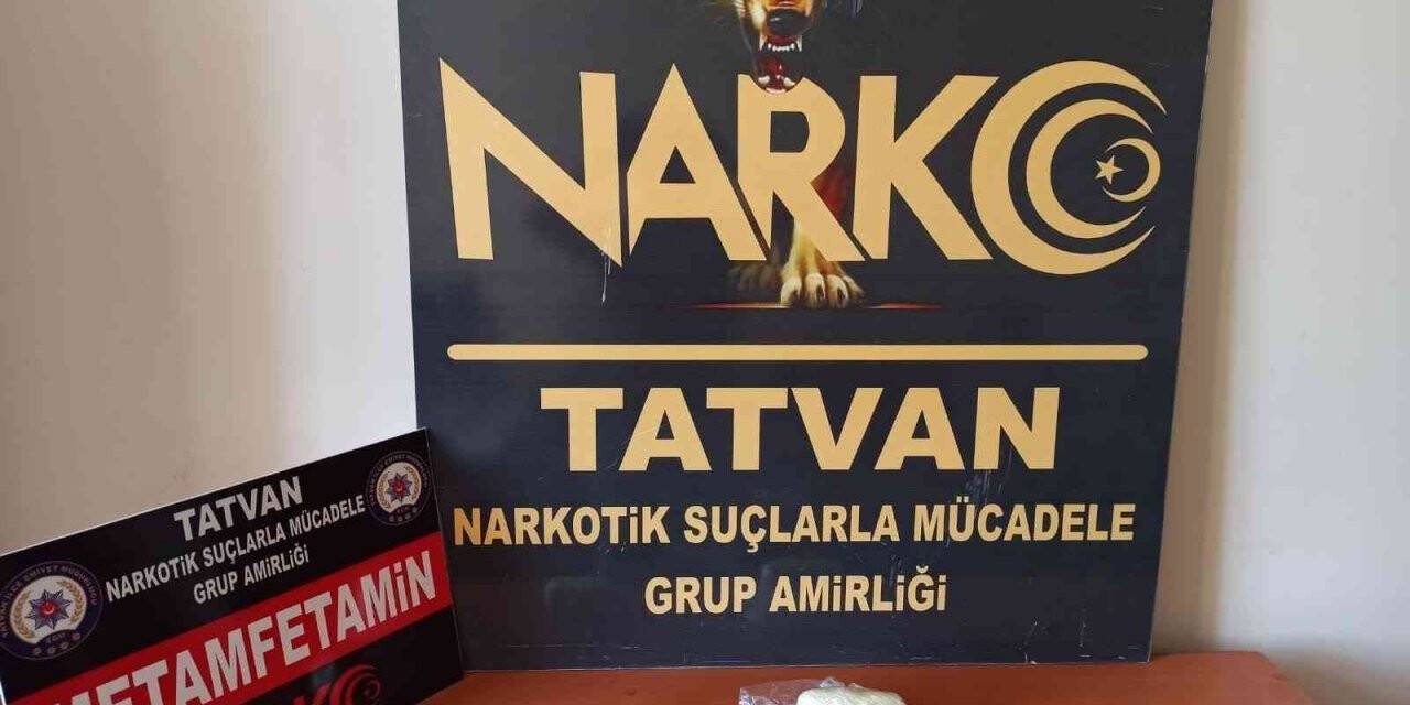 Bitlis’te 412 gram metamfetamin ele geçirildi