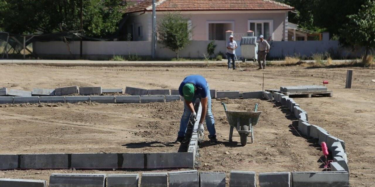 2 bin metrekarelik alan üzerine kurulacak parkın yapımına başlandı