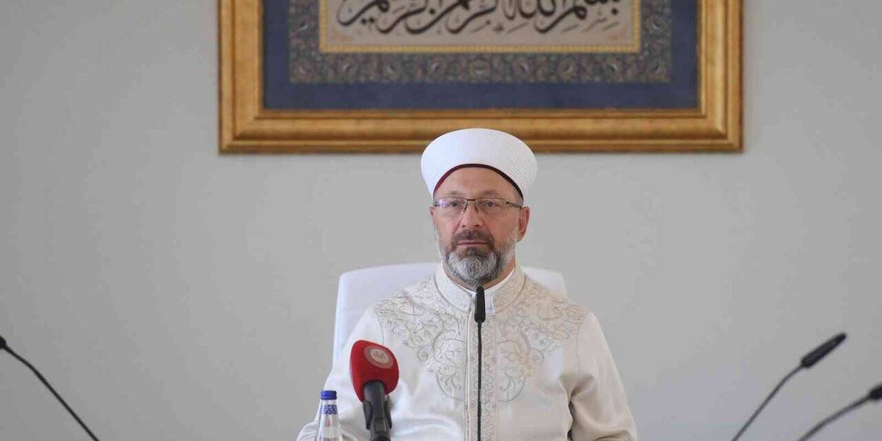 Kazakistan Nur-Mübarek Üniversitesi’nden Diyanet İşleri Başkanı Erbaş’a ziyaret