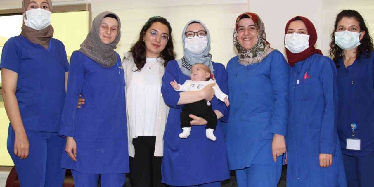 Erken doğan bebek Erzurum Şehir Hastanesi’nde sağlığına kavuştu