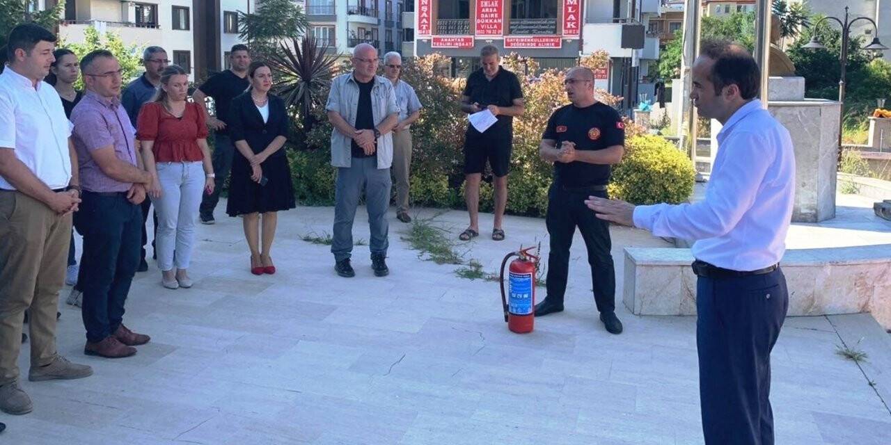 Yalova’da gerçeği aratmayan tatbikat