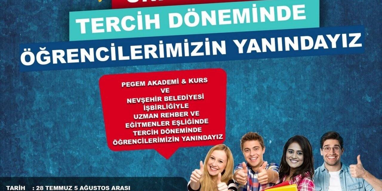 Üniversite adaylarına ücretsiz tercih danışmanlığı hizmeti