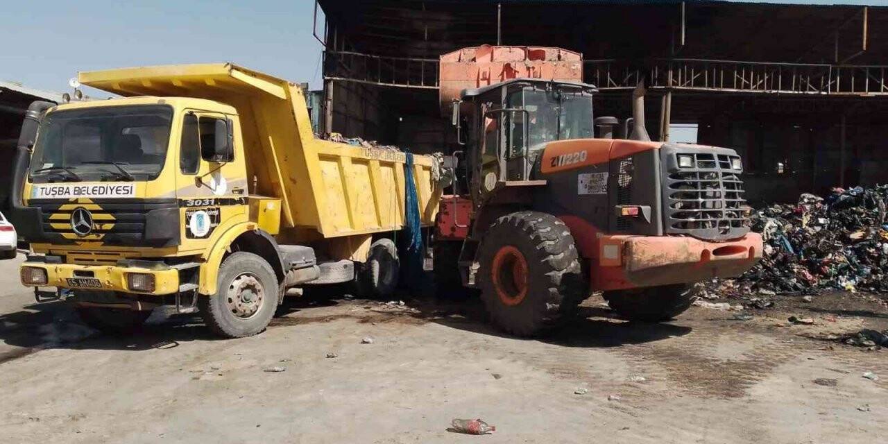 Van Hurdacılar Sitesinde yangın