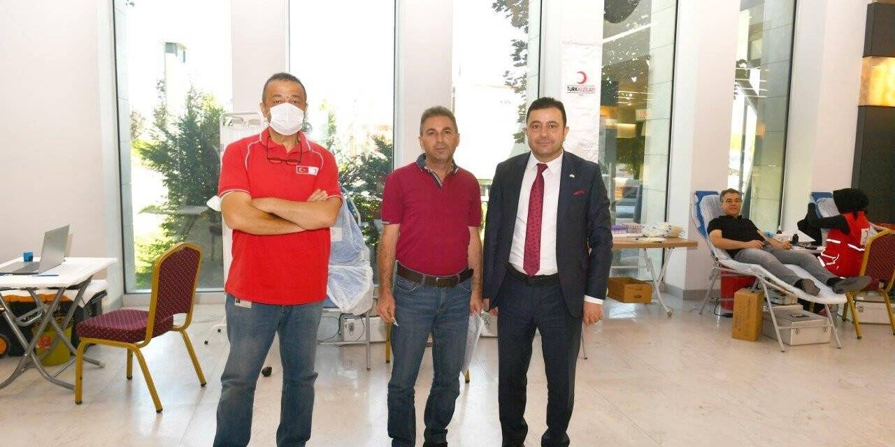 Kayseri OSB’den Kızılay’a kan bağışı