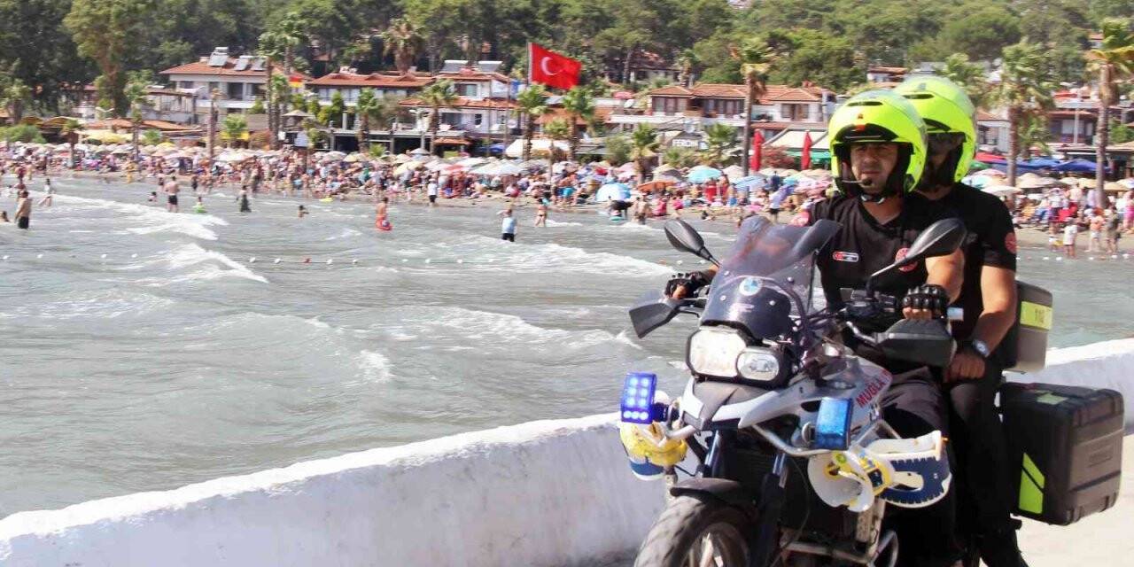 Muğla’nın 112 motorize ekipleri saniyelerle yarışıyor