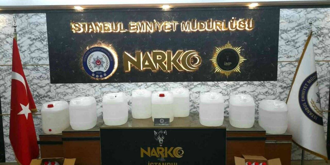 İstanbul’da yüklü miktarda uyuşturucu ele geçirildi